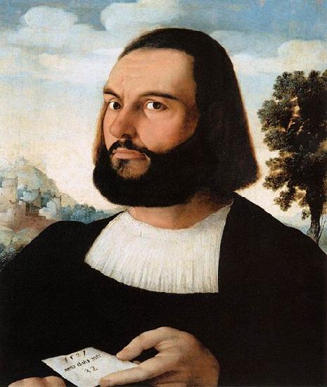 Jan van Scorel Portrait of a Man of Thirty oil painting image